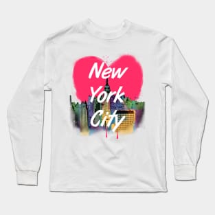 New York City - Empire State Building - NYC Long Sleeve T-Shirt